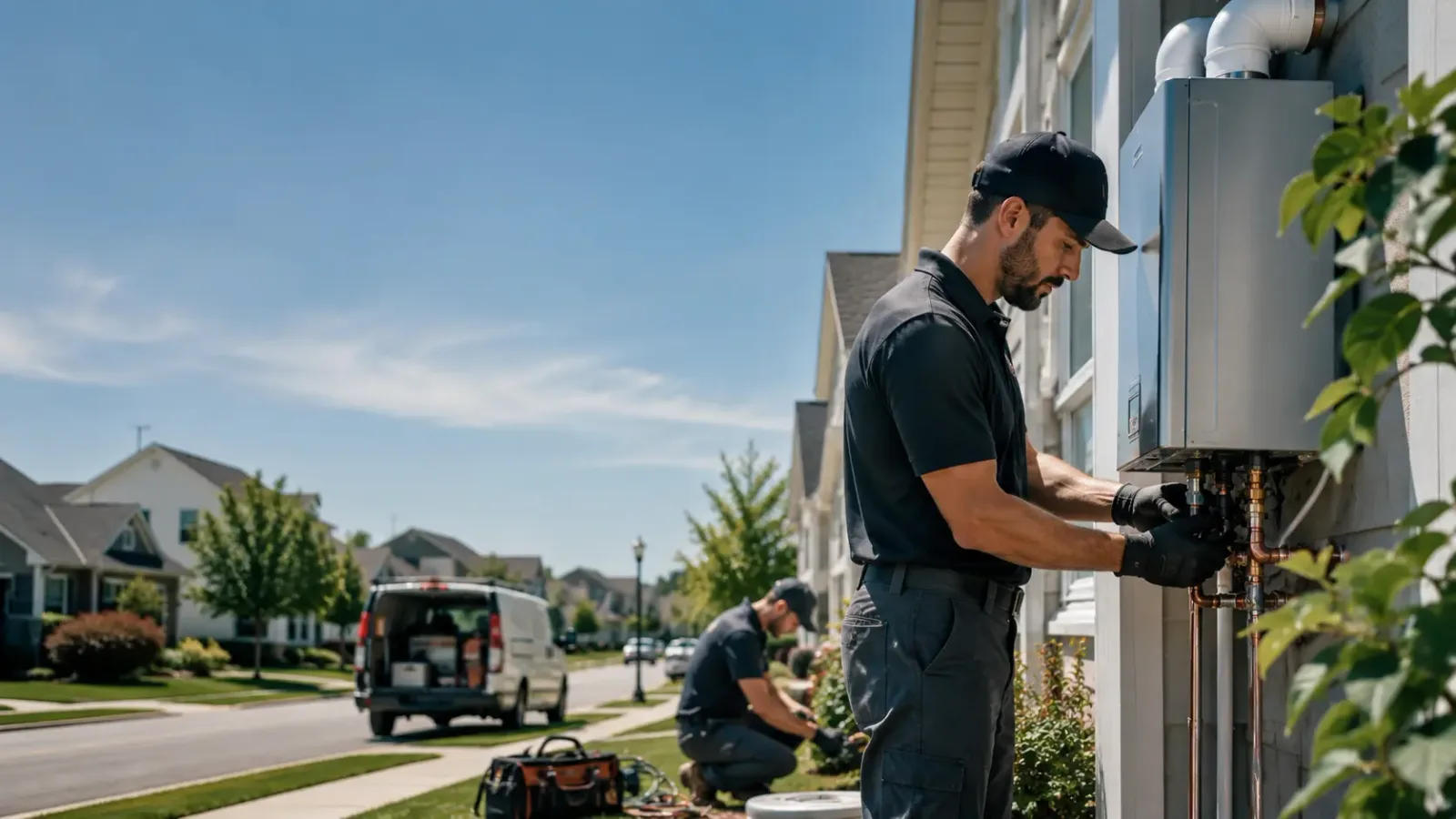 Tankless Water Heater Installation in Page, WV